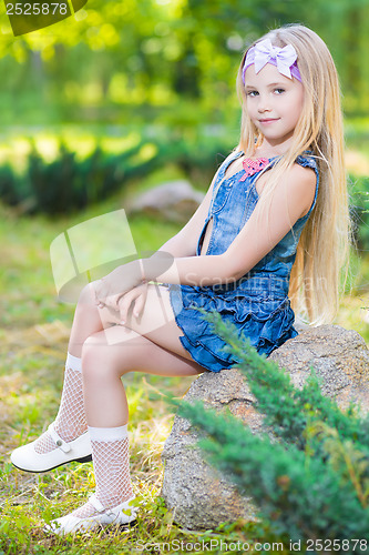 Image of Beautiful little girl