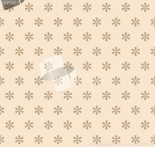 Image of Debossed snowflake seamless pattern design 