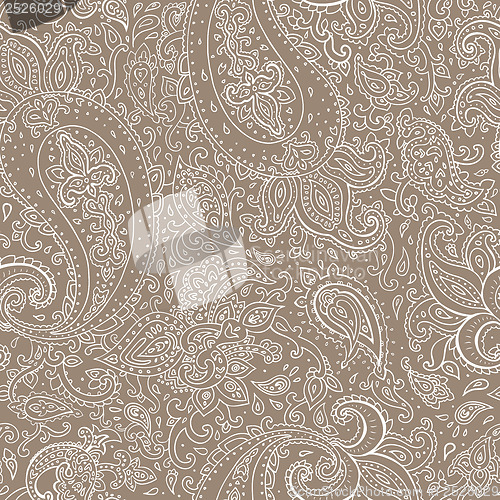 Image of Seamless Paisley background.