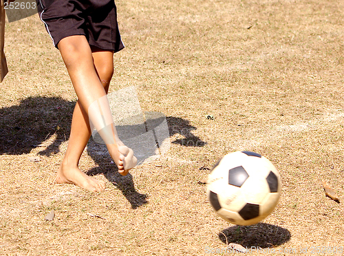 Image of Kicking the ball