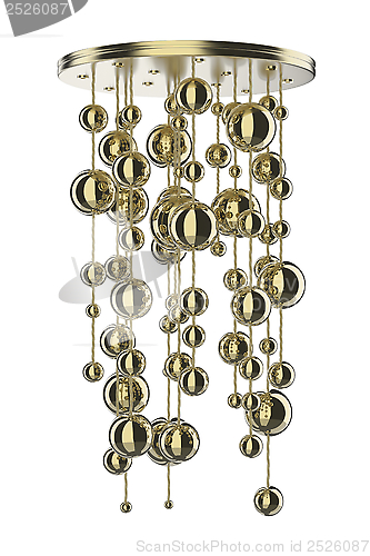 Image of Gold chandelier