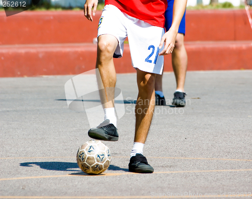 Image of Holding the Ball