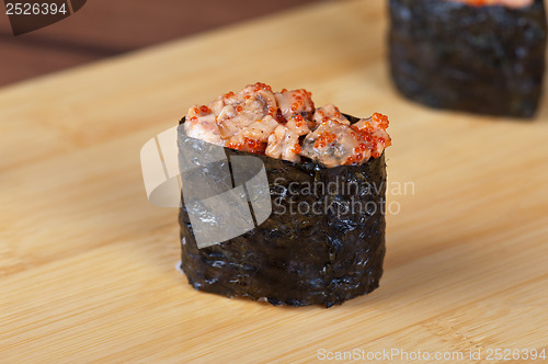 Image of sushi roll