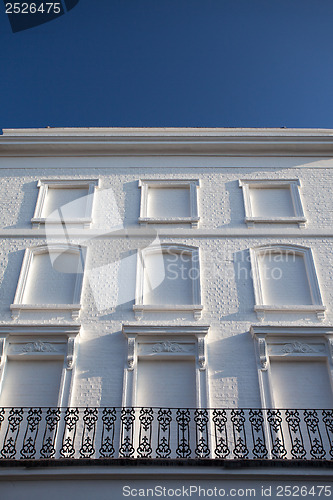 Image of White house without windows