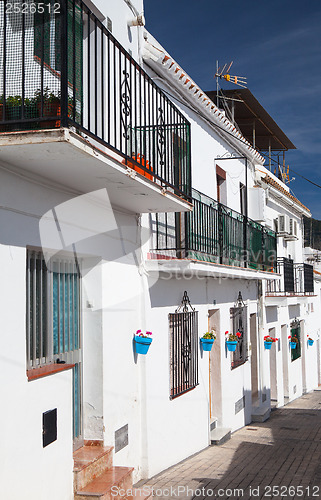 Image of Typical white houses in Mijas