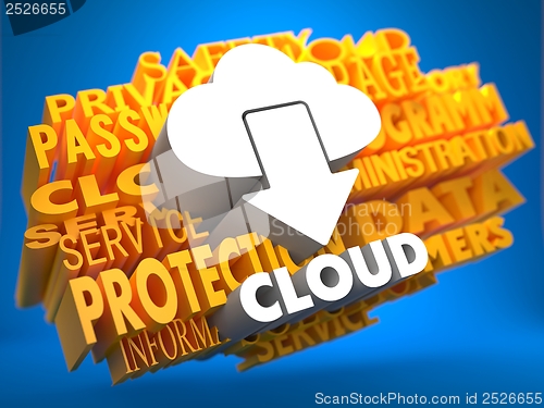 Image of Cloud Computing Concept.