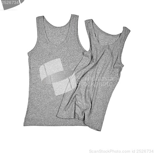 Image of  two grey shirts 