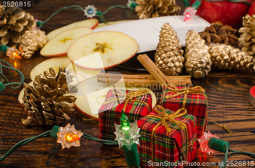 Image of Christmas still life