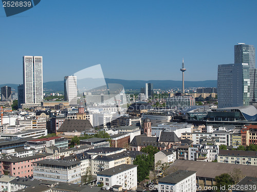 Image of Aerial view of Frankfurt