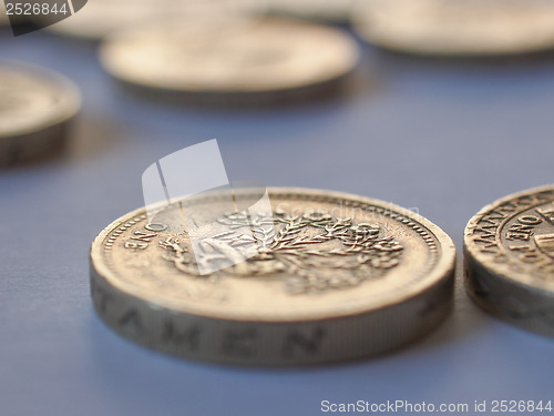 Image of British pound coin