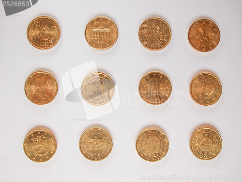 Image of Euros money