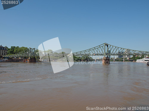 Image of Iron Bridge in Frankfurt