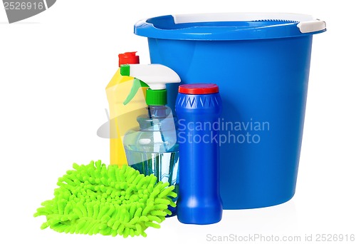 Image of Blue bucket