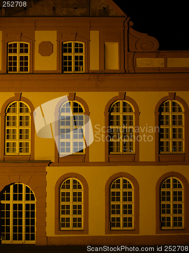 Image of illuminated house