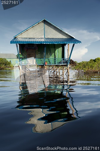 Image of Wooden stilt house