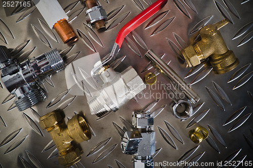 Image of Plumbing Kit on a metal surface