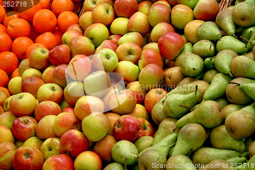 Image of Apples and peaches