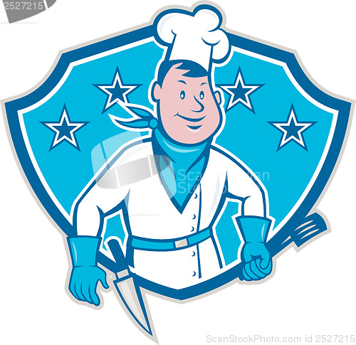 Image of Chef Cook Star Shield