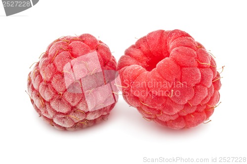 Image of Fresh raspberries