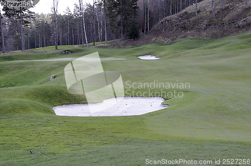 Image of  Bunker on golf course