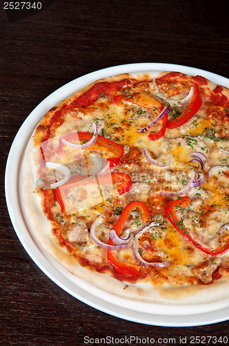 Image of meat pizza
