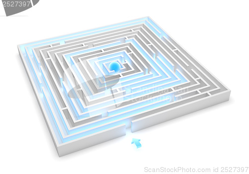 Image of Maze Solution