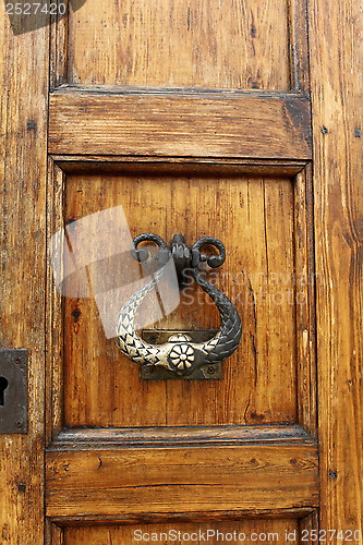 Image of Old door knocker