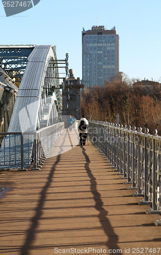 Image of Andrew pedestrian bridge in Moscow