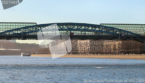 Image of stock_Andrew pedestrian bridge in Moscow