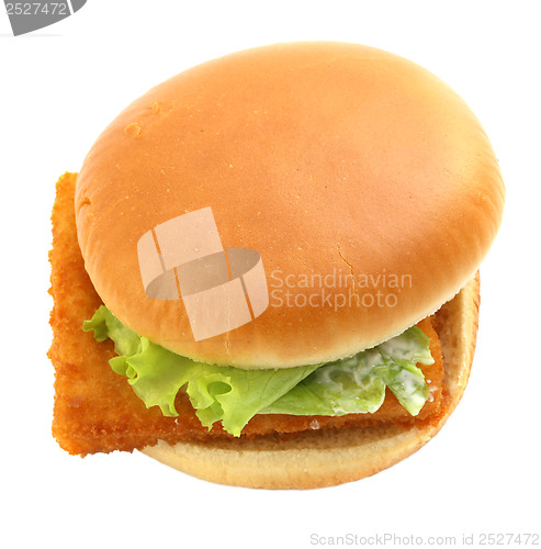 Image of Burger with fish