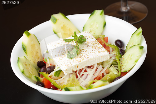 Image of Fresh Greek Garden Salad