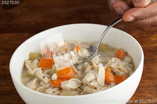 Image of Bowl of Chicken Soup