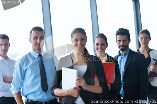 Image of business people group in a meeting at office