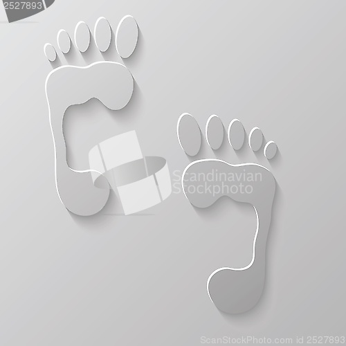 Image of  footprint