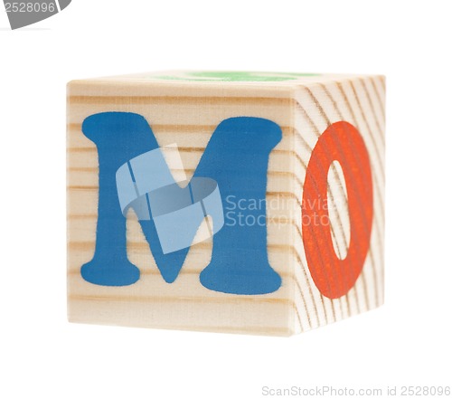 Image of Cubes with letters