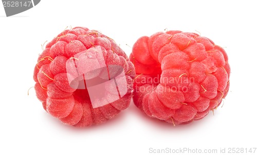 Image of Fresh raspberries
