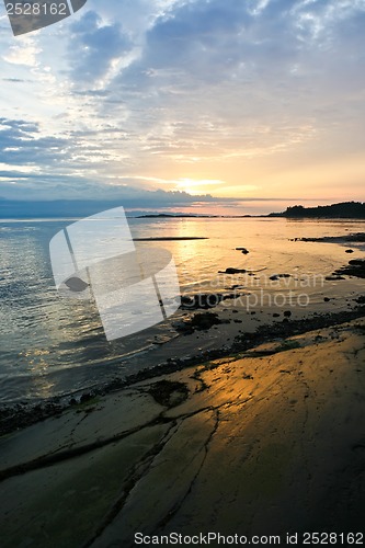 Image of Sea sunset