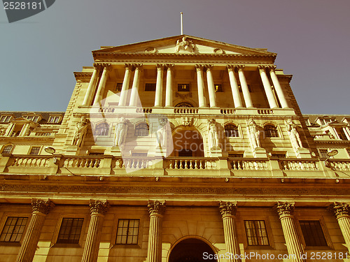Image of Retro looking Bank of England