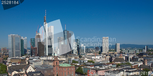 Image of Aerial view of Frankfurt - panorama