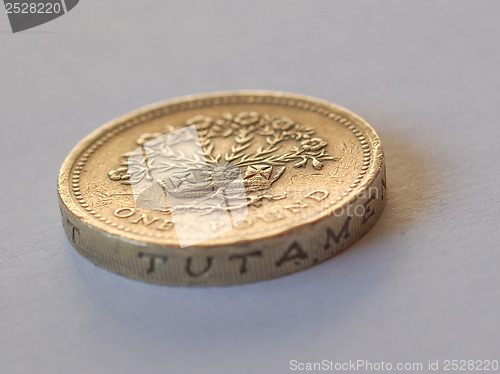 Image of British pound coin