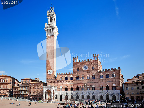 Image of Tower in Siena Italy