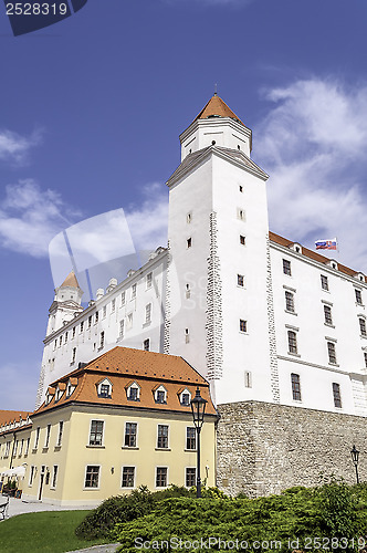 Image of Bratislava Castle.