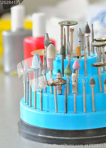 Image of dental technician's tools