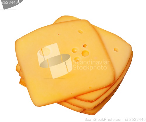 Image of Slices of cheese 