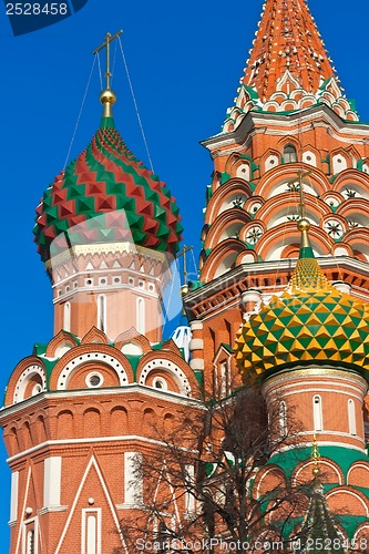 Image of Saint Basil Cathedral  in Moscow