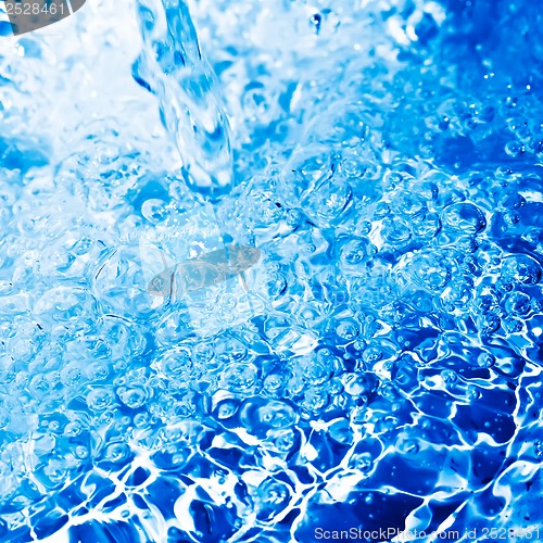 Image of Blue water