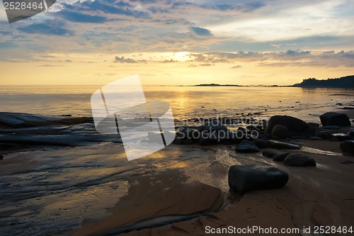 Image of Sea sunset