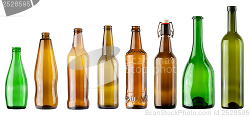 Image of color bottles