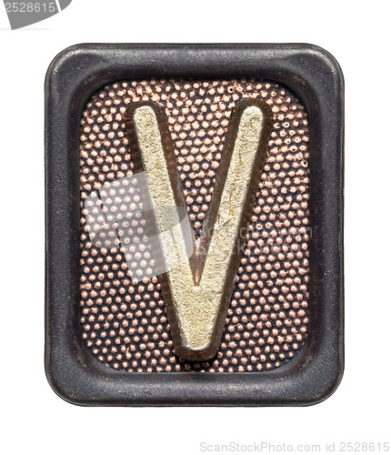 Image of Button alphabet