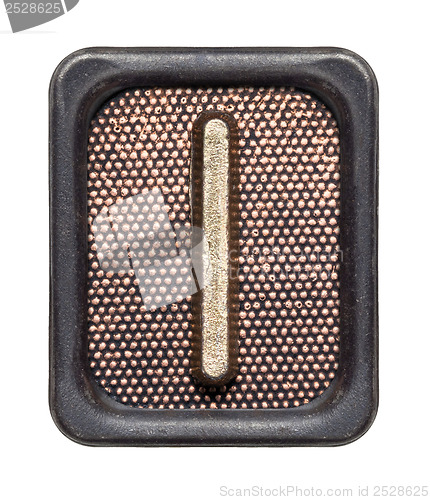 Image of Button alphabet